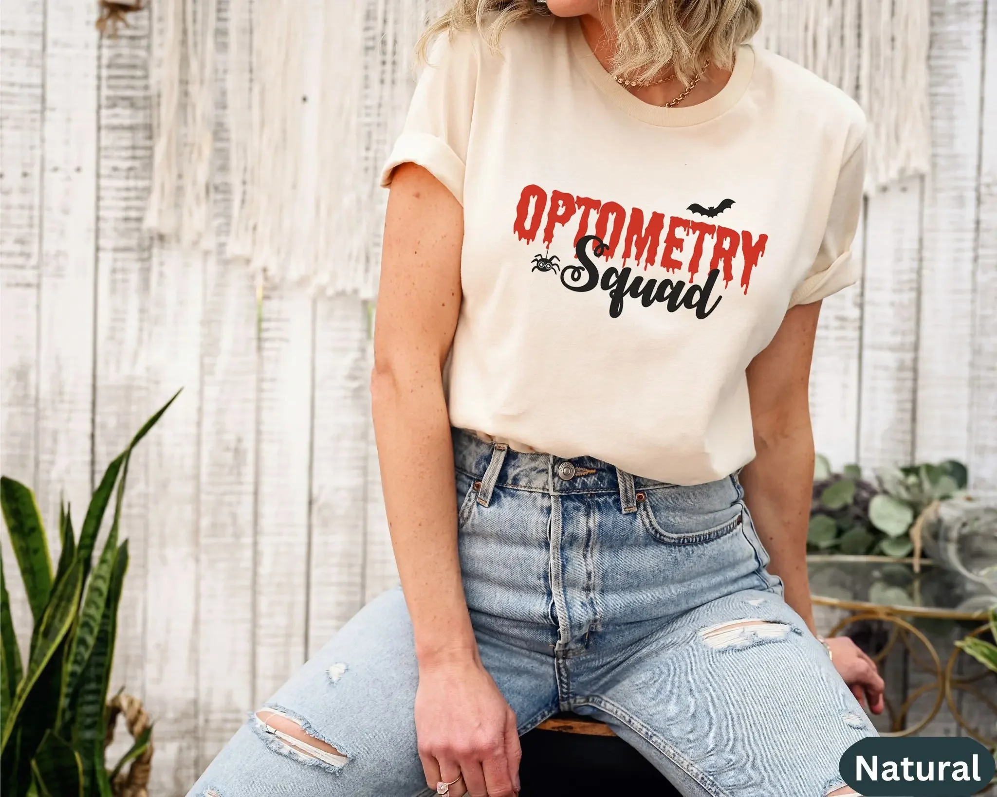 Office Tech For Men - Halloween Optometry Person T Shirt For