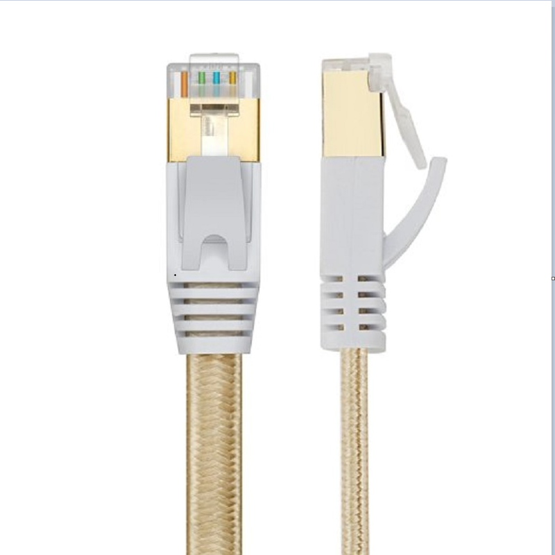 Power Over Ethernet - Pure copper core wire cat7 flat