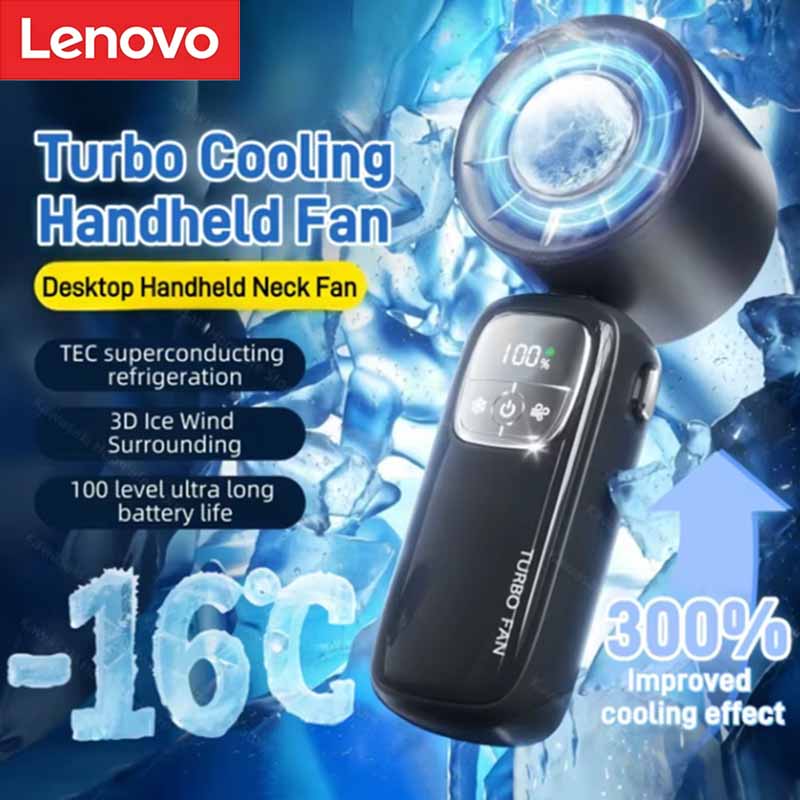 The Office Tech - Lenovo 30000RPM Handheld Eletric Turbo Fan