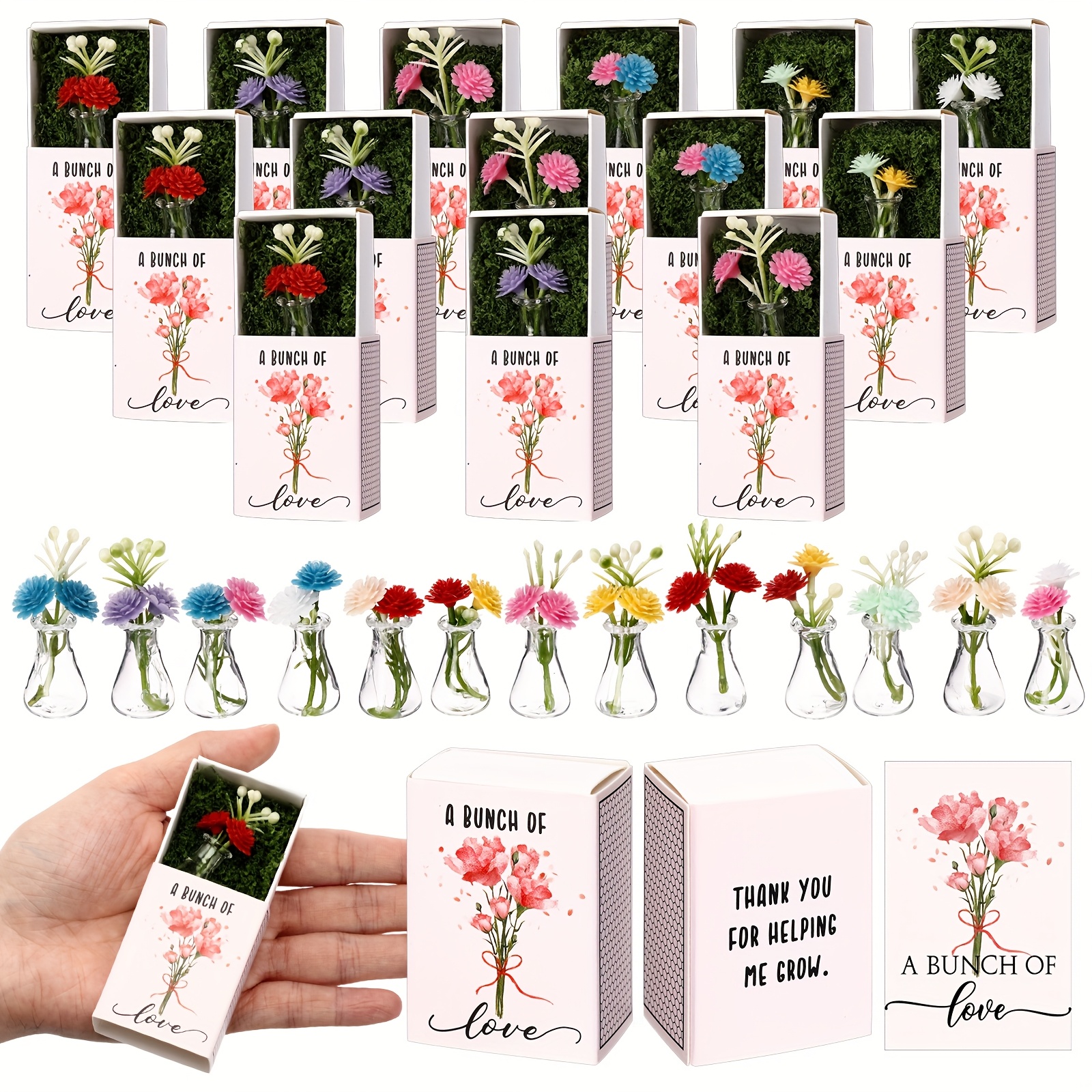50 Bulk Mini Bud Vase with Sma - مراجعة The Office Tech وسعره