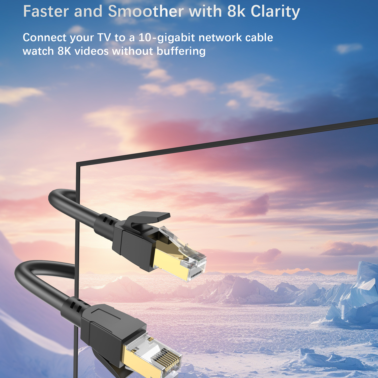 Cat8 Ethernet Cable 2000Mhz CA - مراجعة Power Over Ethernet وسعره