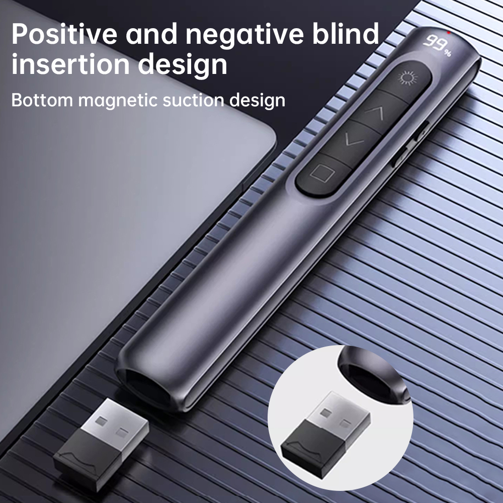 Wireless Page Turner Rechargea - مراجعة Presentation Remote Laser وسعره