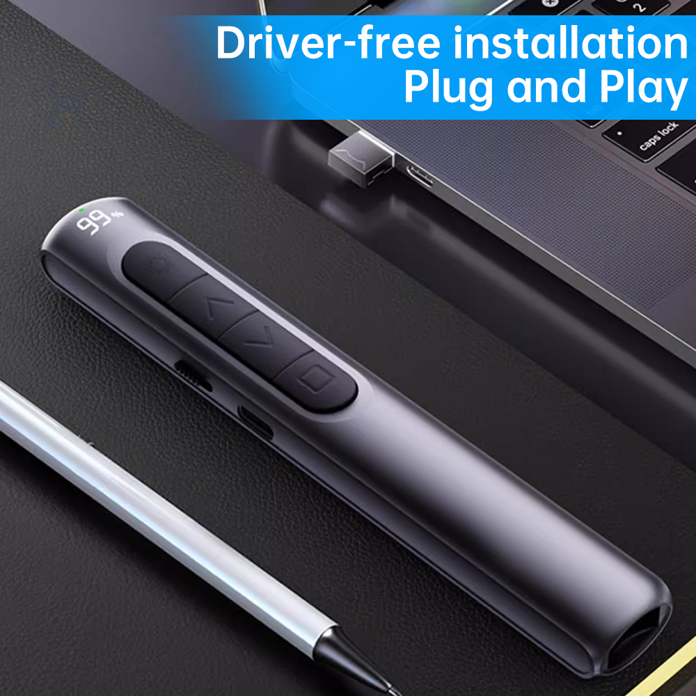 Wireless Page Turner Rechargea - مراجعة Presentation Remote Laser وسعره