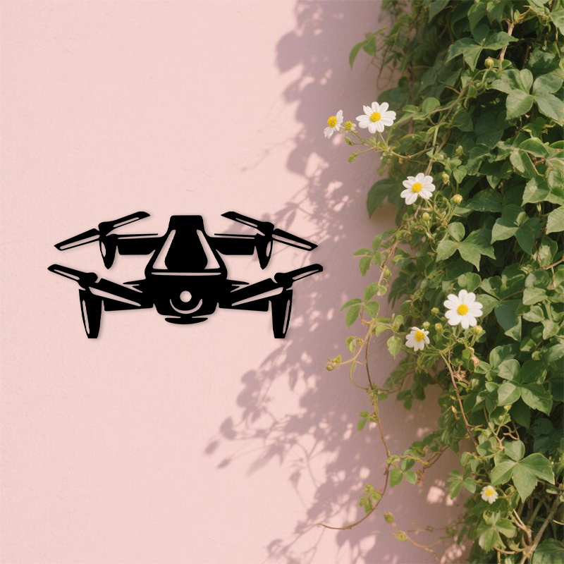 Drone Silhouette Metal Wall Ar - مراجعة Office Tech For Men وسعره