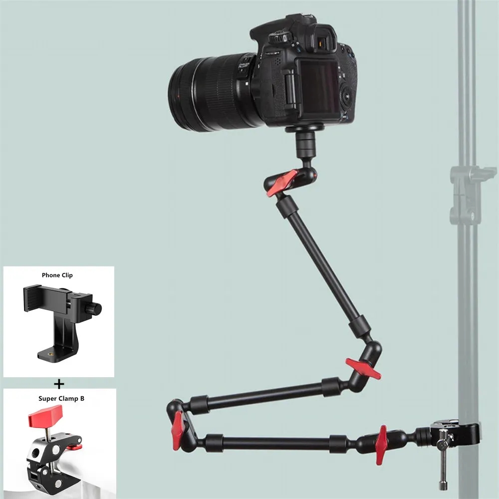 Camera Magic Arm with Super Cl - مراجعة Webcam Stand Clip وسعره