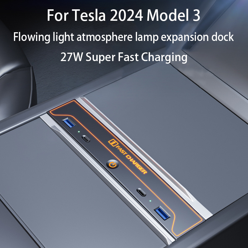 For Tesla Model3 Highland Atmo - مراجعة Docking Station Usb C وسعره