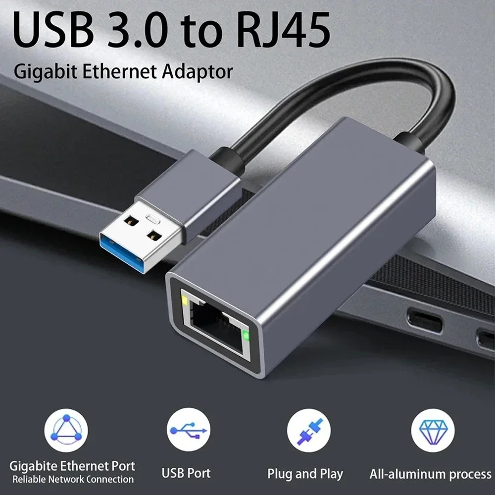 USB Type C To Ethernet Adapter - مراجعة Power Over Ethernet وسعره