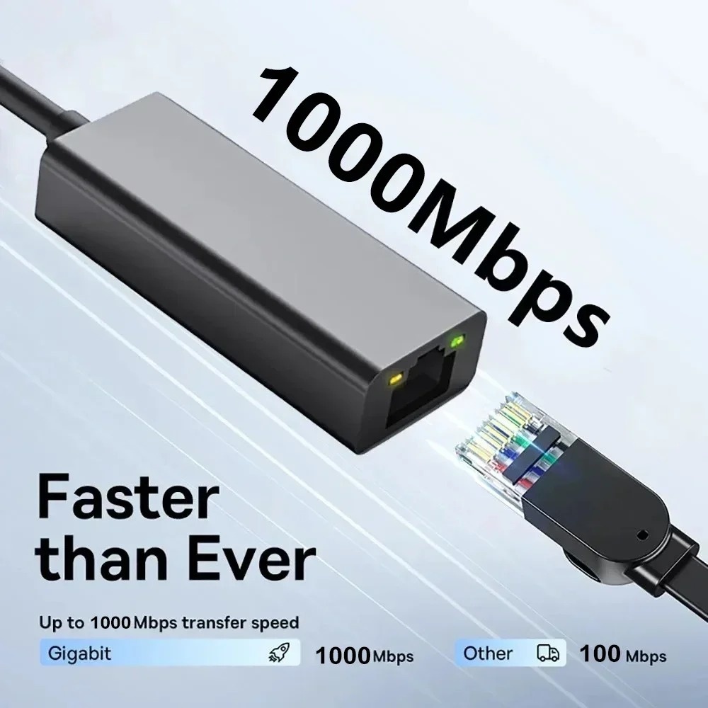 USB Type C To Ethernet Adapter - مراجعة Power Over Ethernet وسعره