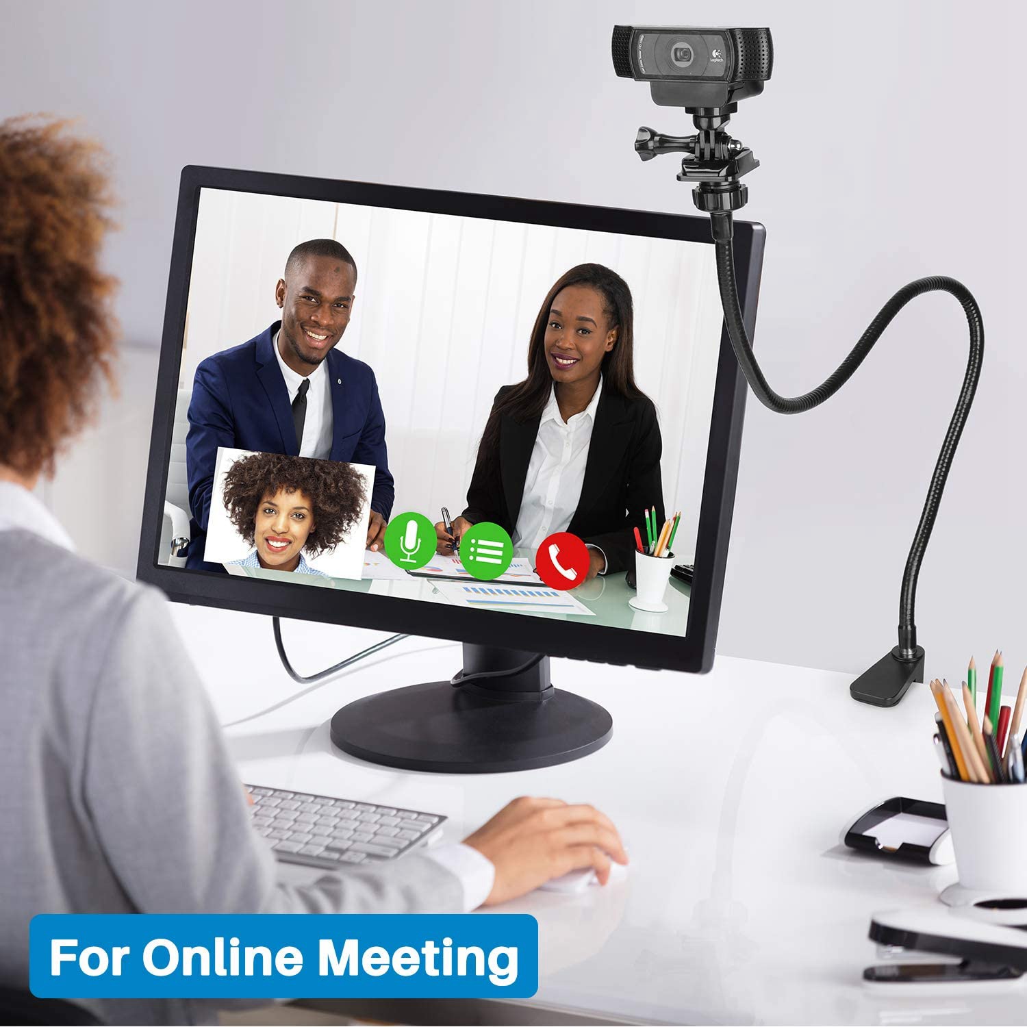 Webcam Stand, Upgraded Webcam  - مراجعة Webcam Stand Clip وسعره