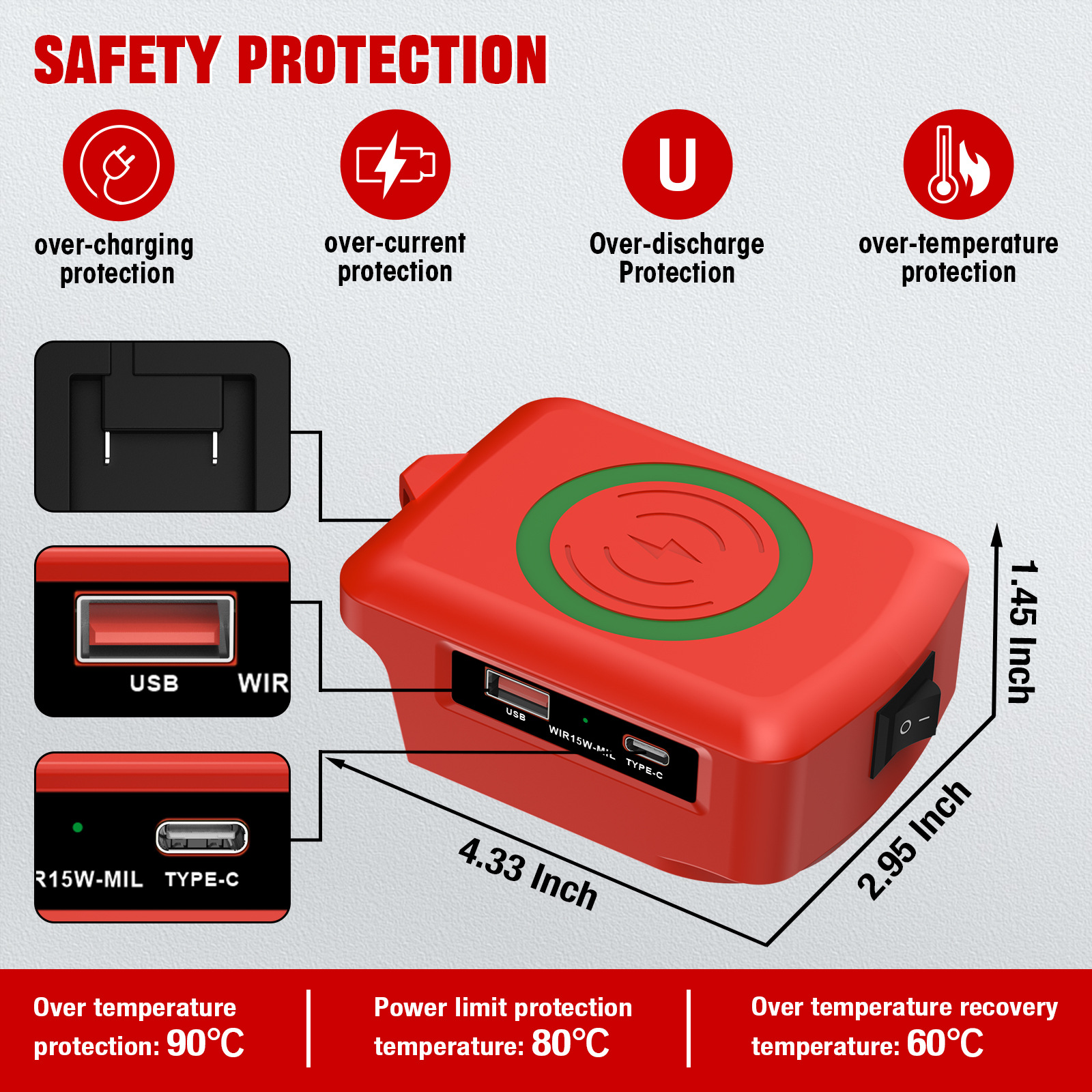 Emergency Charging for Power O - مراجعة Docking Station Usb C وسعره