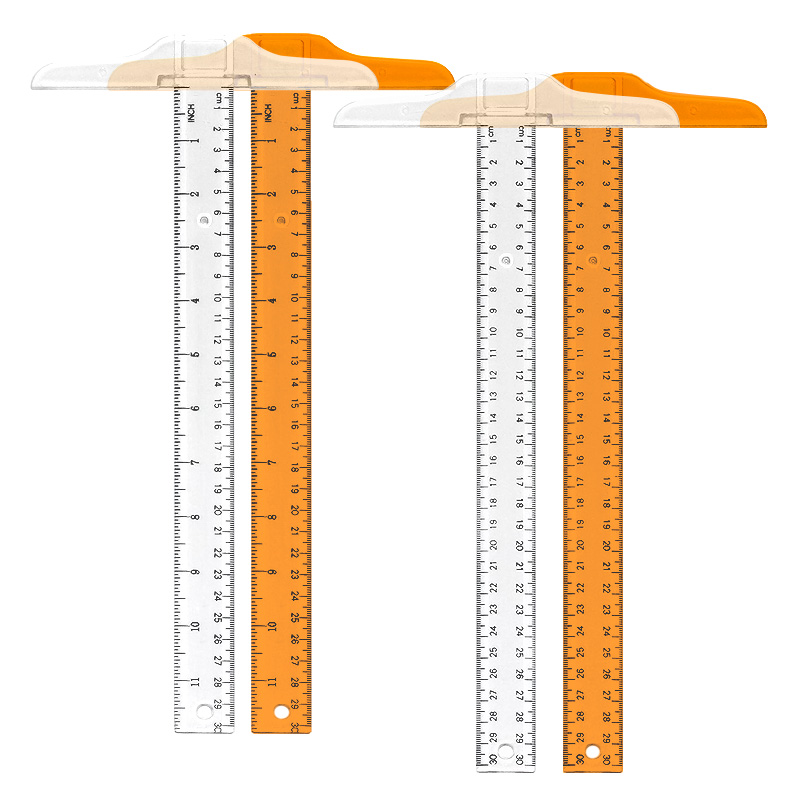1Pc T-shaped Double Side Scale - مراجعة Office Tech Accessories وسعره
