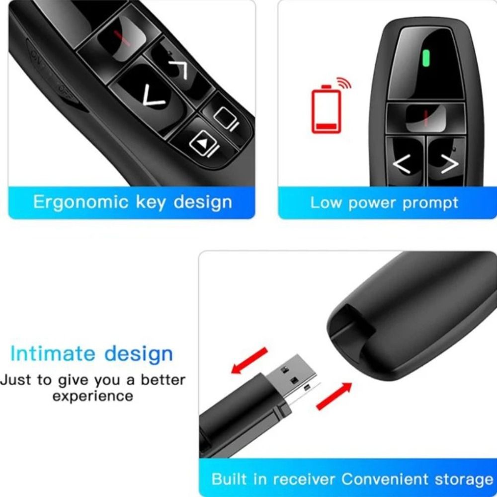 USB Control Powerpoint Smart P - مراجعة Presentation Remote Laser وسعره
