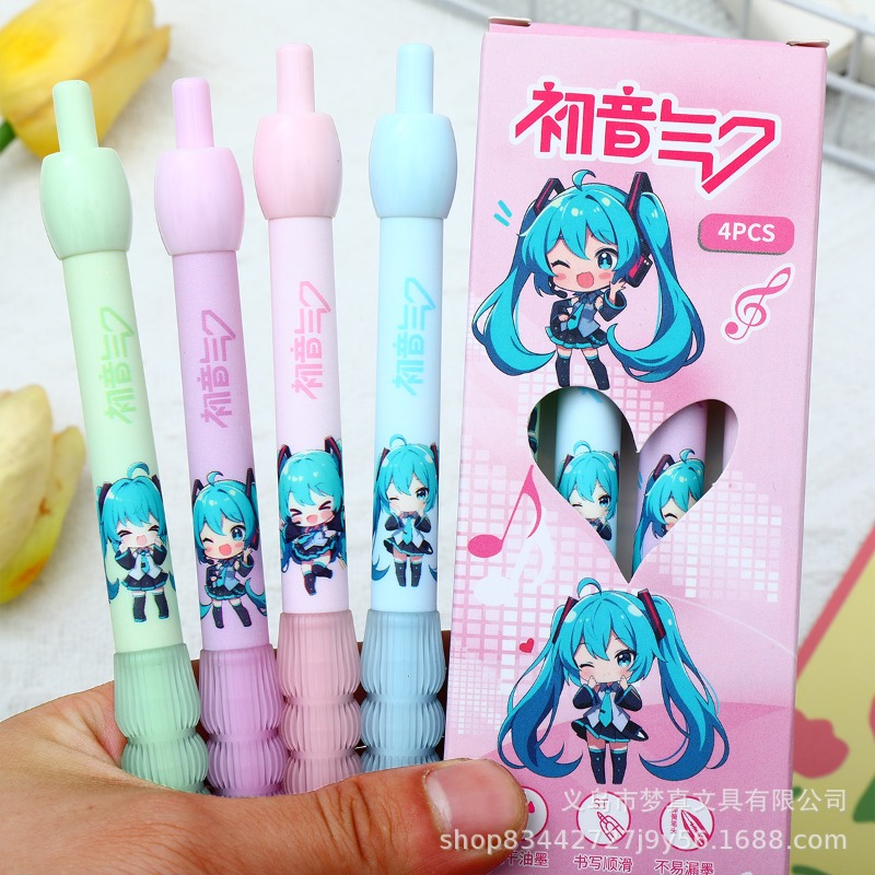 Kawaii Hatsune Miku Gel Pen Cu - مراجعة Office Tech Accessories وسعره