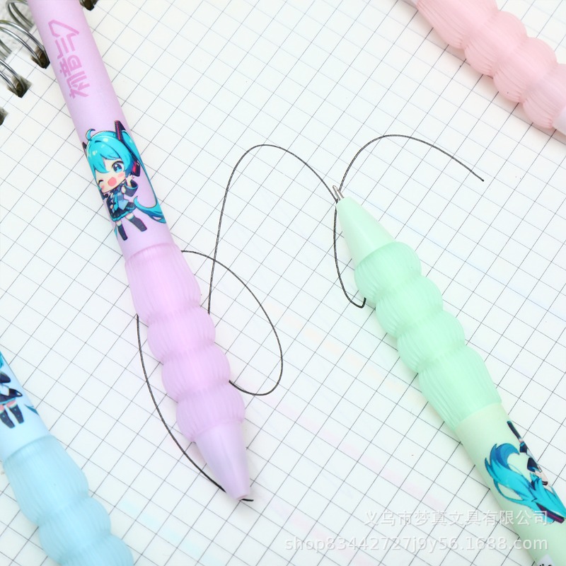Kawaii Hatsune Miku Gel Pen Cu - مراجعة Office Tech Accessories وسعره