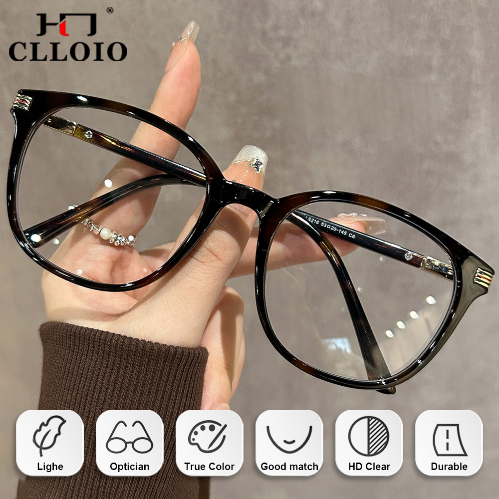 CLLOIO Round Large Frame Myopi - مراجعة Office High Tech وسعره