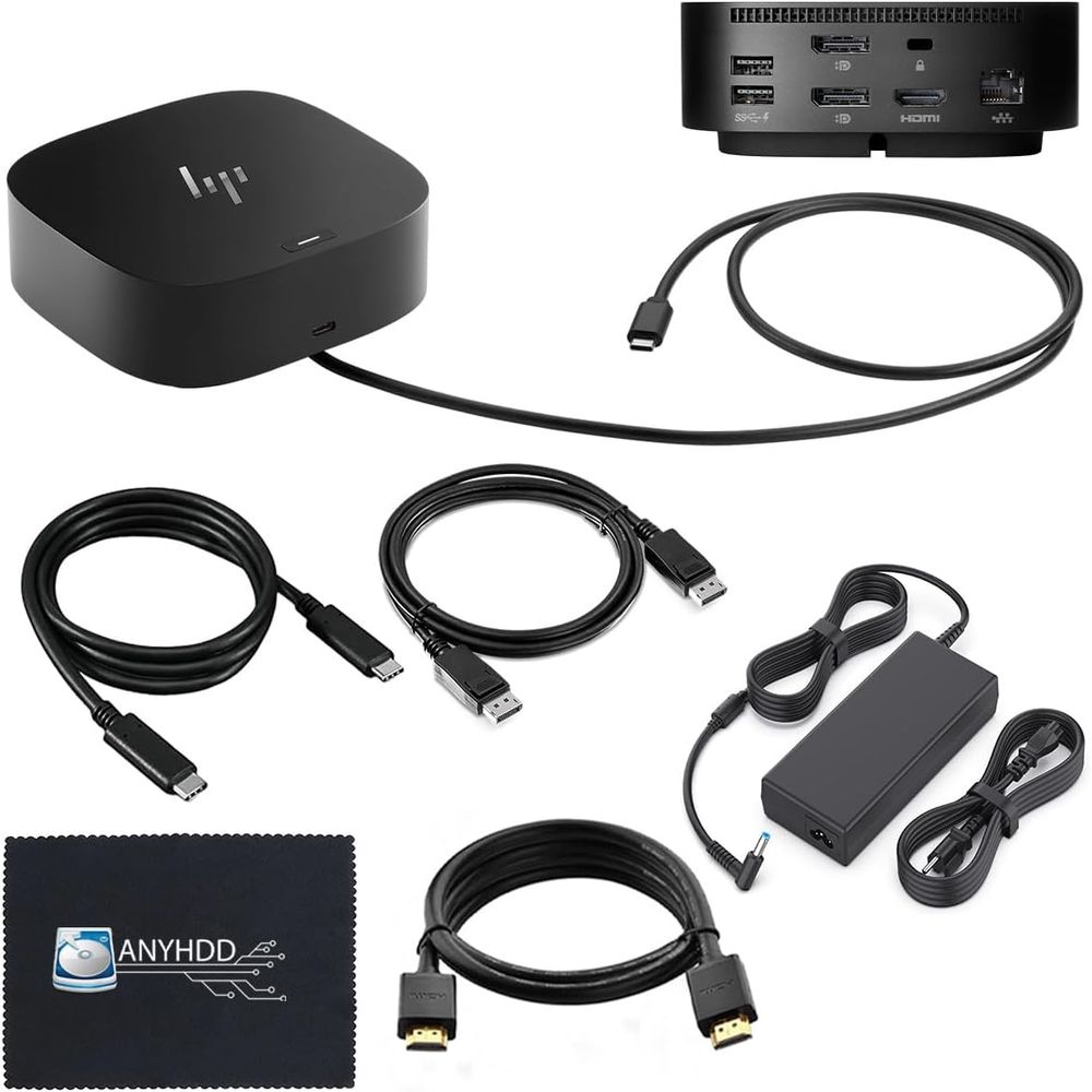 Docking Station with 120W Char - مراجعة Docking Station Usb C وسعره