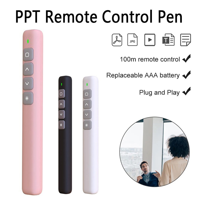 Wireless Presenter Remote Cont - مراجعة Presentation Remote Laser وسعره