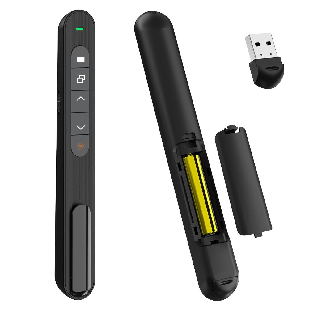 2.4GHz Wireless Presentation C - مراجعة Presentation Remote Laser وسعره