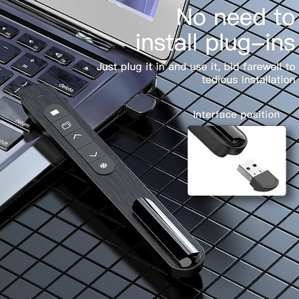 Laser Presentation Pointer 2.4 - مراجعة Presentation Remote Laser وسعره