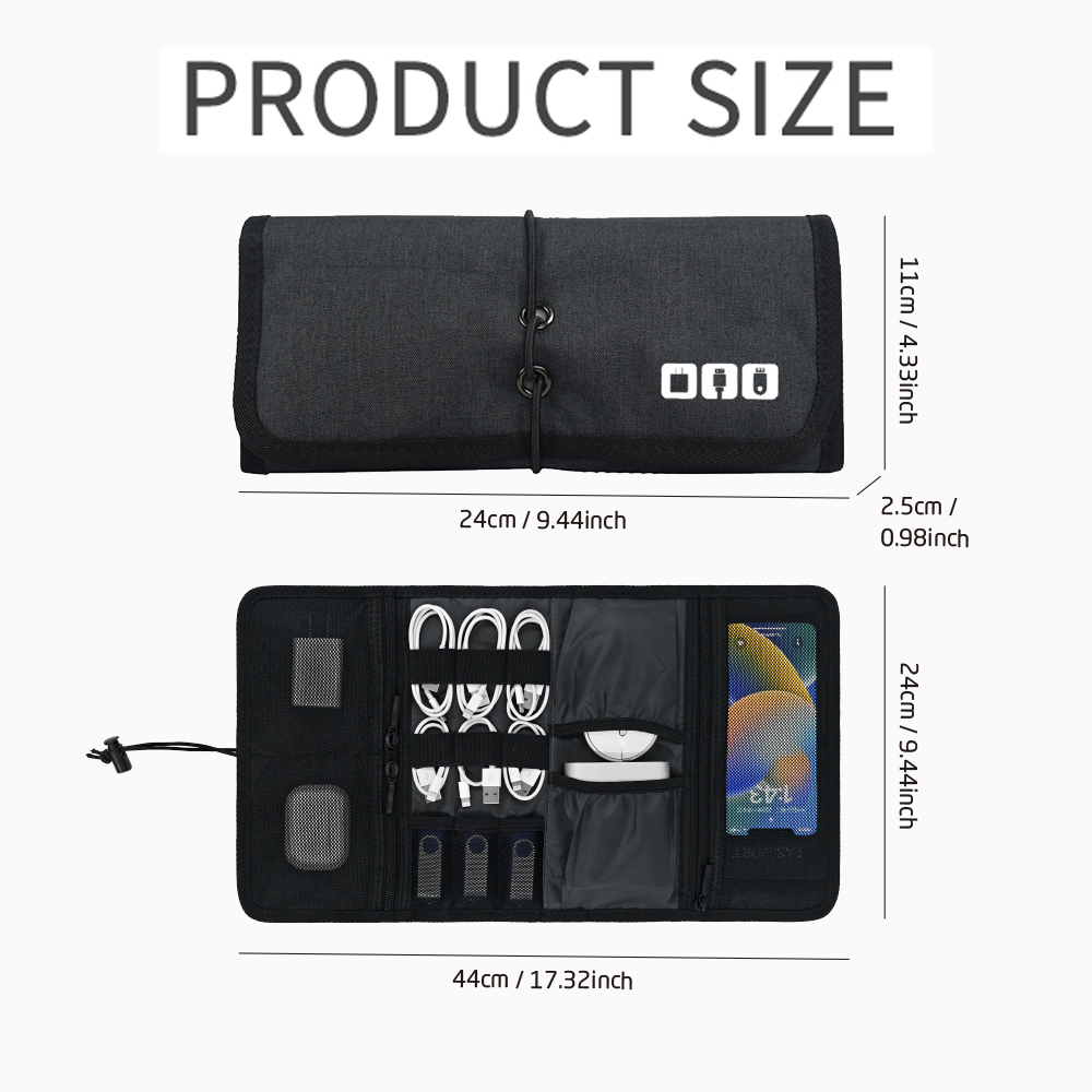 Portable Foldable Travel Cable - مراجعة Office Tech Accessories وسعره