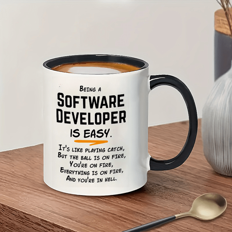 Software Developer Humor 11oz  - مراجعة The Office Tech وسعره