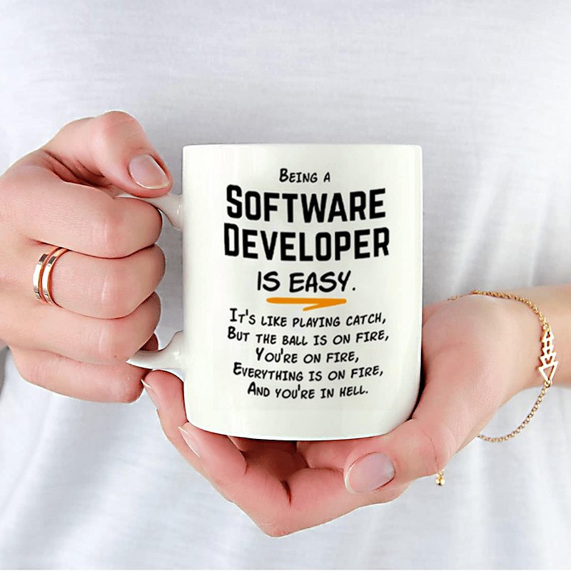 Software Developer Humor 11oz  - مراجعة The Office Tech وسعره