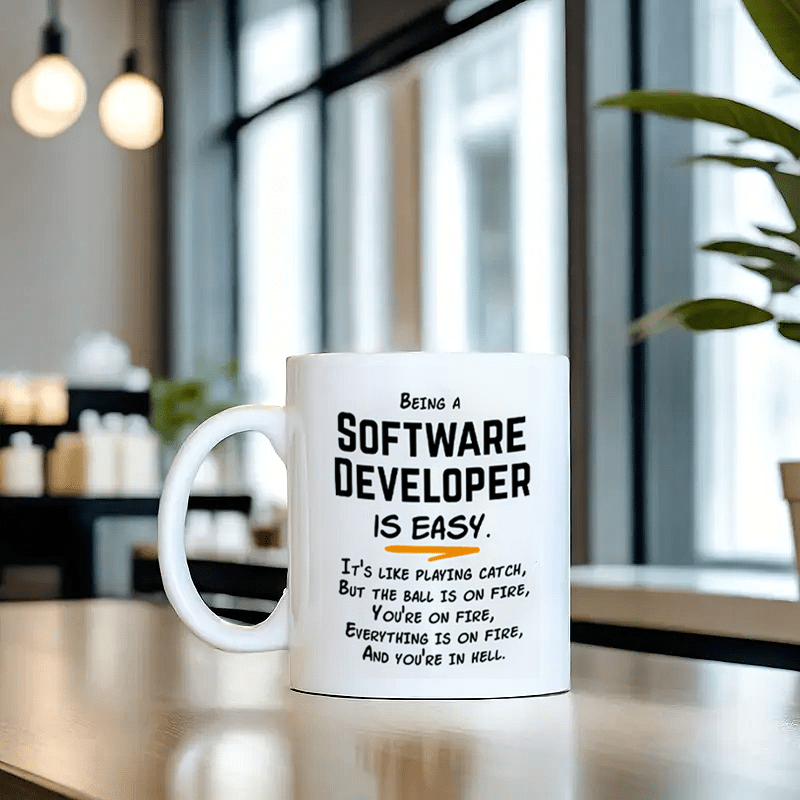 Software Developer Humor 11oz  - مراجعة The Office Tech وسعره