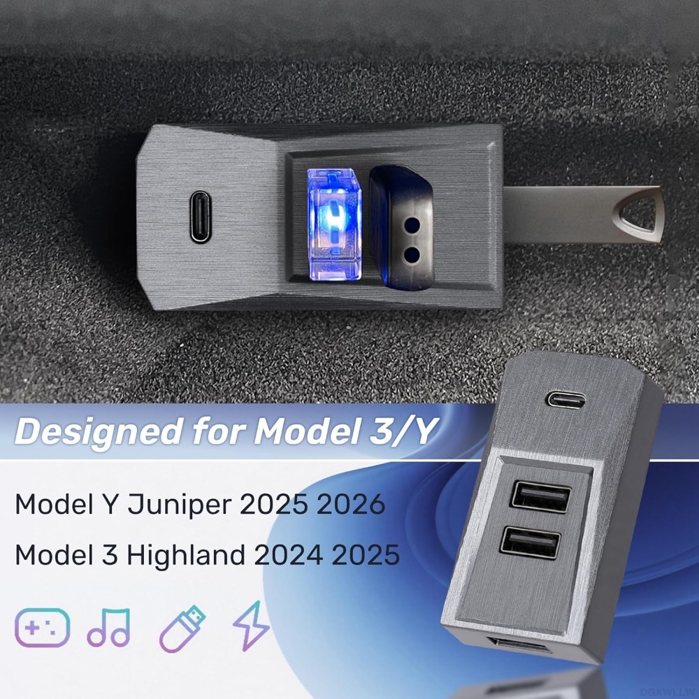Plug and Play 4 Port Glovebox  - مراجعة Docking Station Usb C وسعره