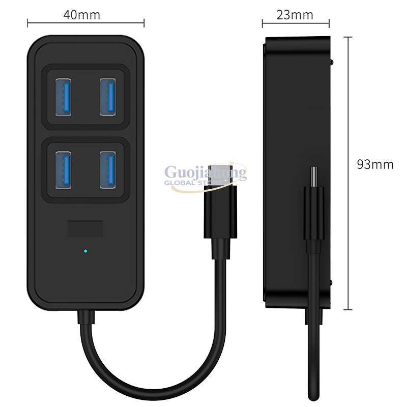 Cross-border USB3.0 hub, USB i - مراجعة Docking Station Usb C وسعره