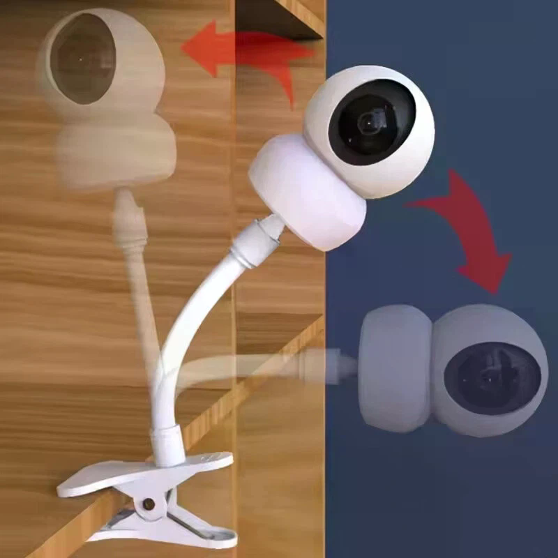 1 Set Baby Monitor Camera Hold - مراجعة Webcam Stand Clip وسعره