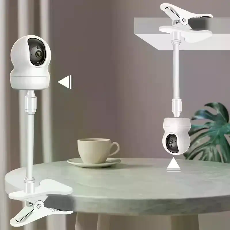1 Set Baby Monitor Camera Hold - مراجعة Webcam Stand Clip وسعره