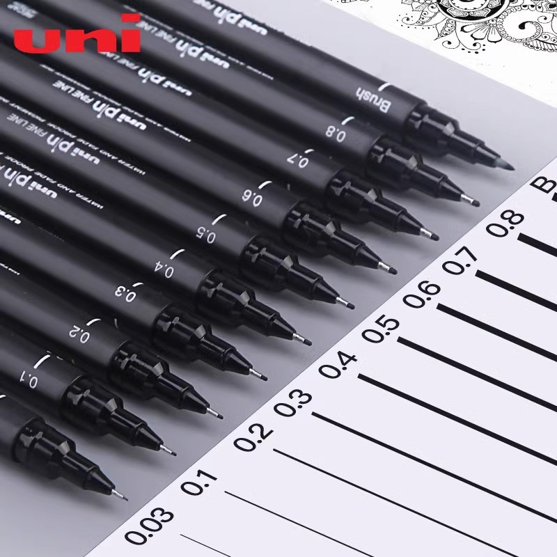 Japan UNI Needle Tube Gel Pen  - مراجعة Office Tech Accessories وسعره