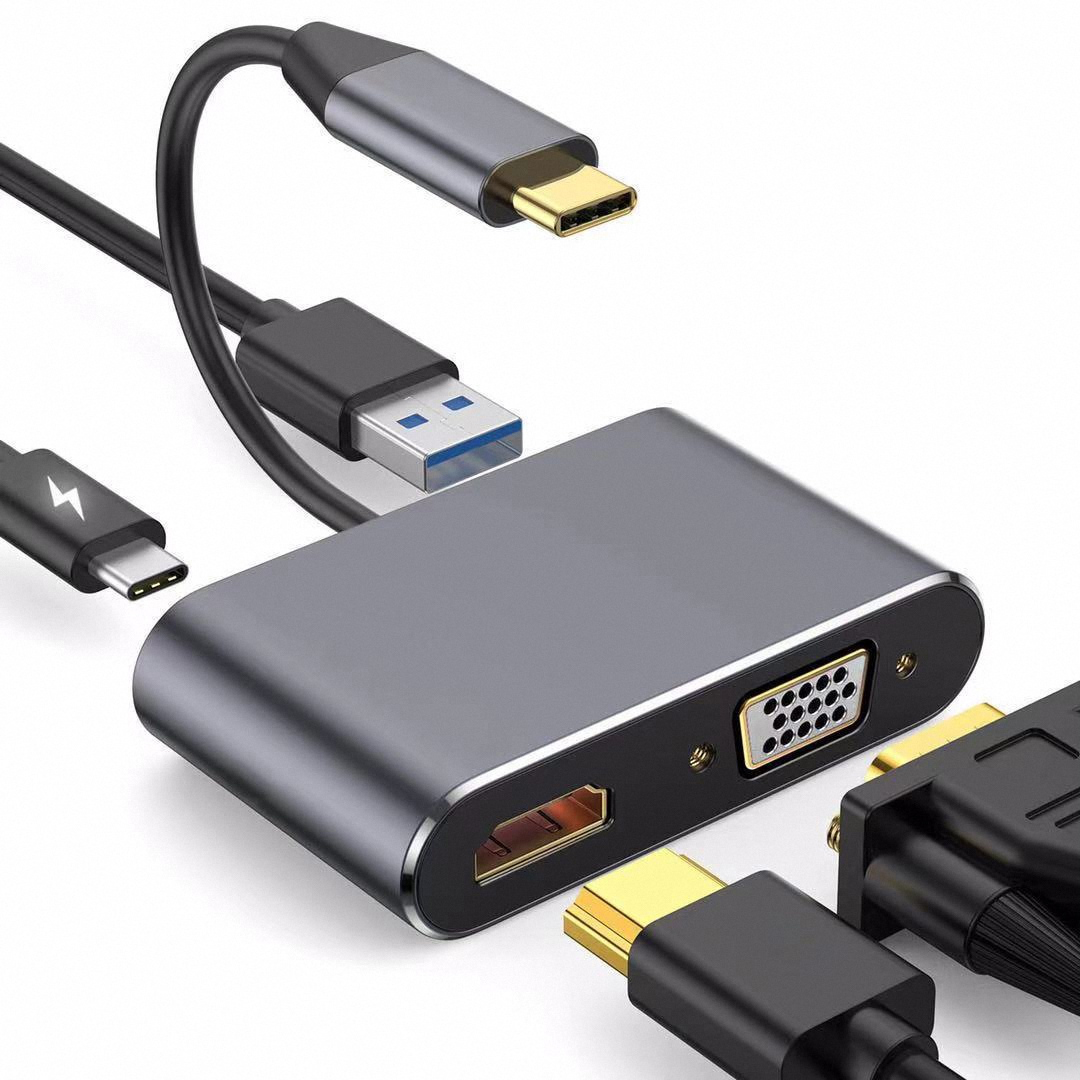 4K USB Type C to VGA 1080P USB - مراجعة Docking Station Usb C وسعره