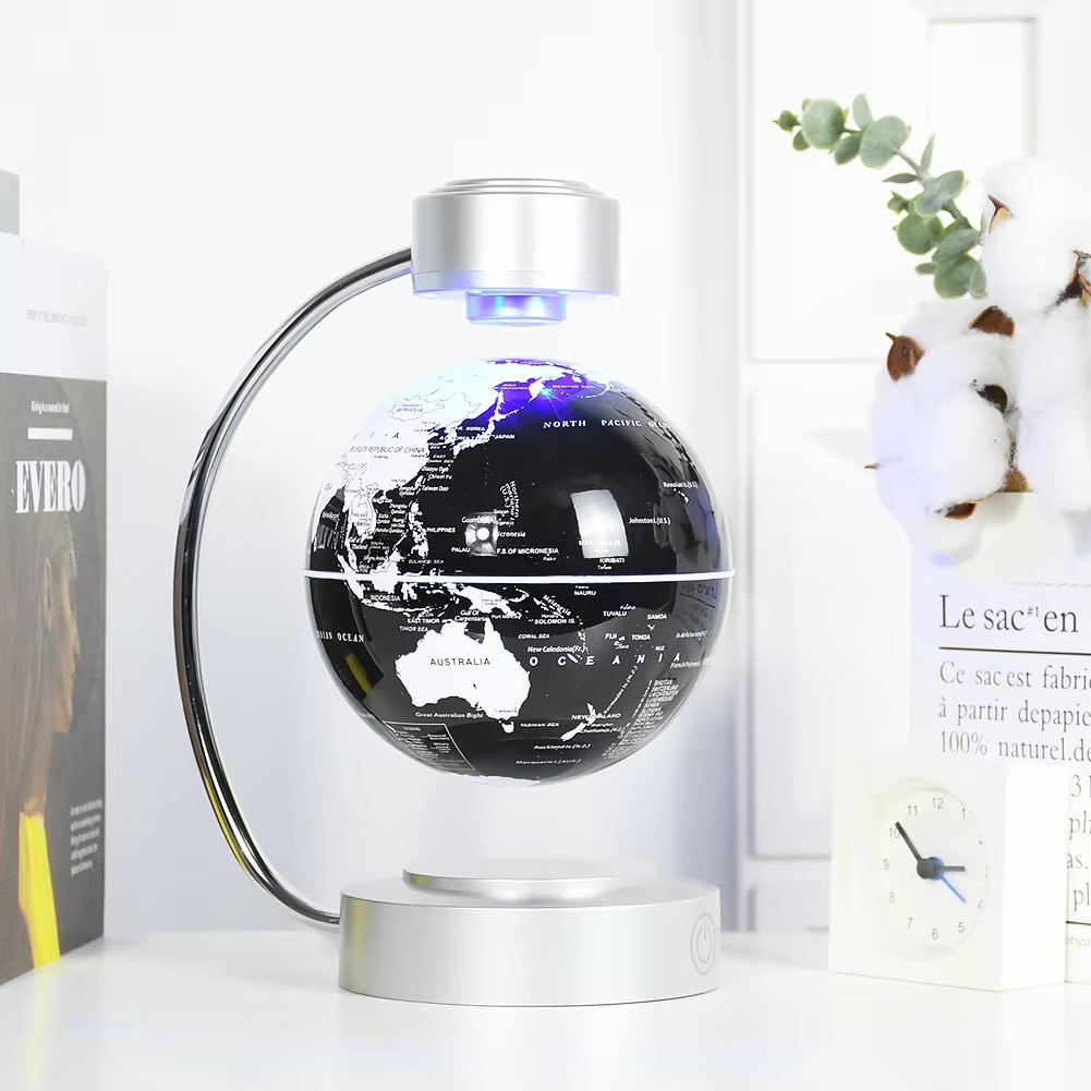 Magnetic Levitation Globe with - مراجعة The Office Tech وسعره