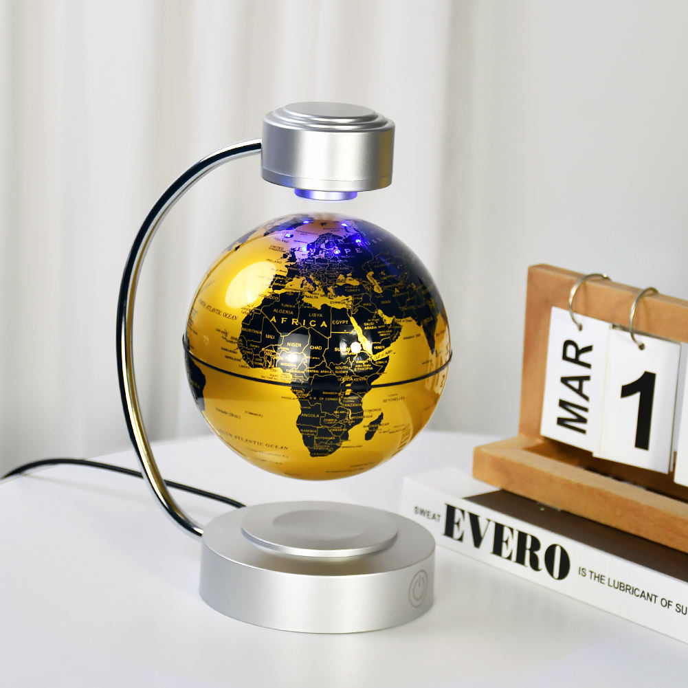 Magnetic Levitation Globe with - مراجعة The Office Tech وسعره