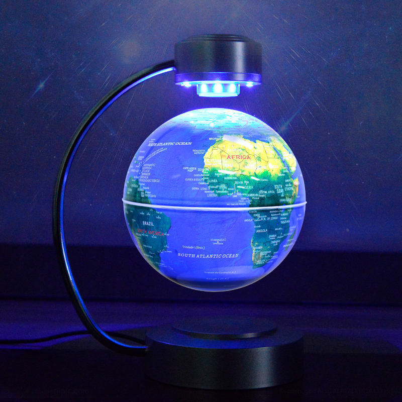 Magnetic Levitation Globe with - مراجعة The Office Tech وسعره