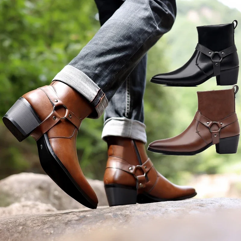 Men's Boots Fashion Designer C - مراجعة Office High Tech وسعره
