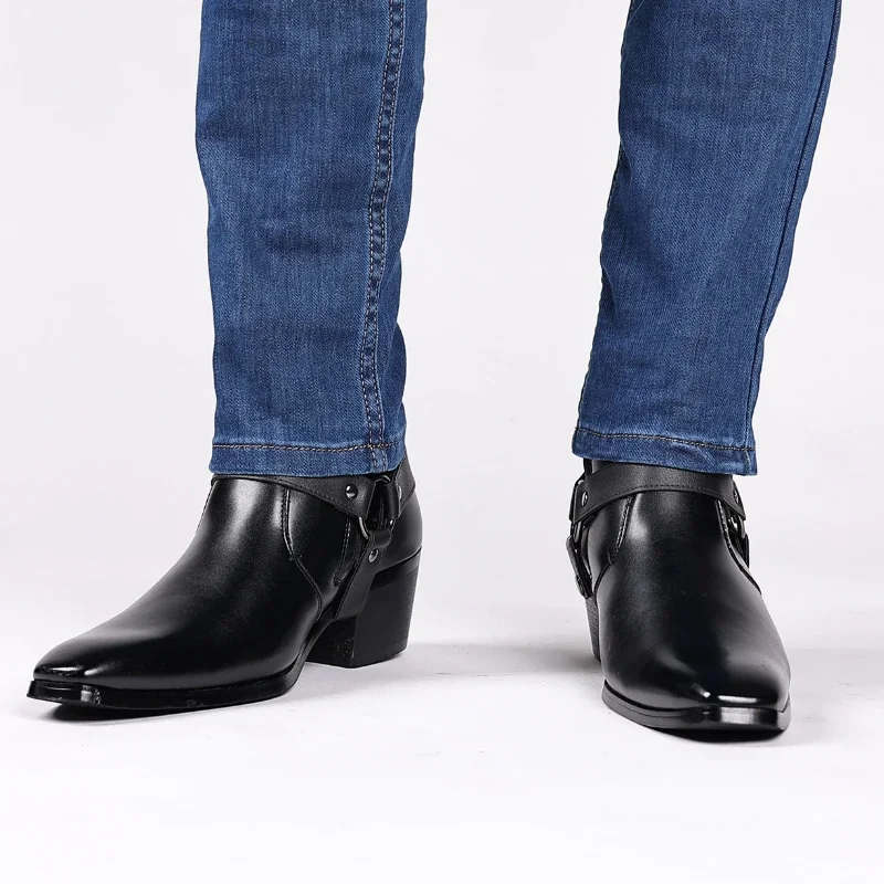 Men's Boots Fashion Designer C - مراجعة Office High Tech وسعره