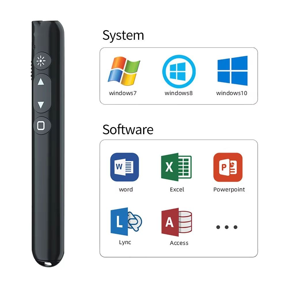 USB Control Whiteboard Remote  - مراجعة Presentation Remote Laser وسعره