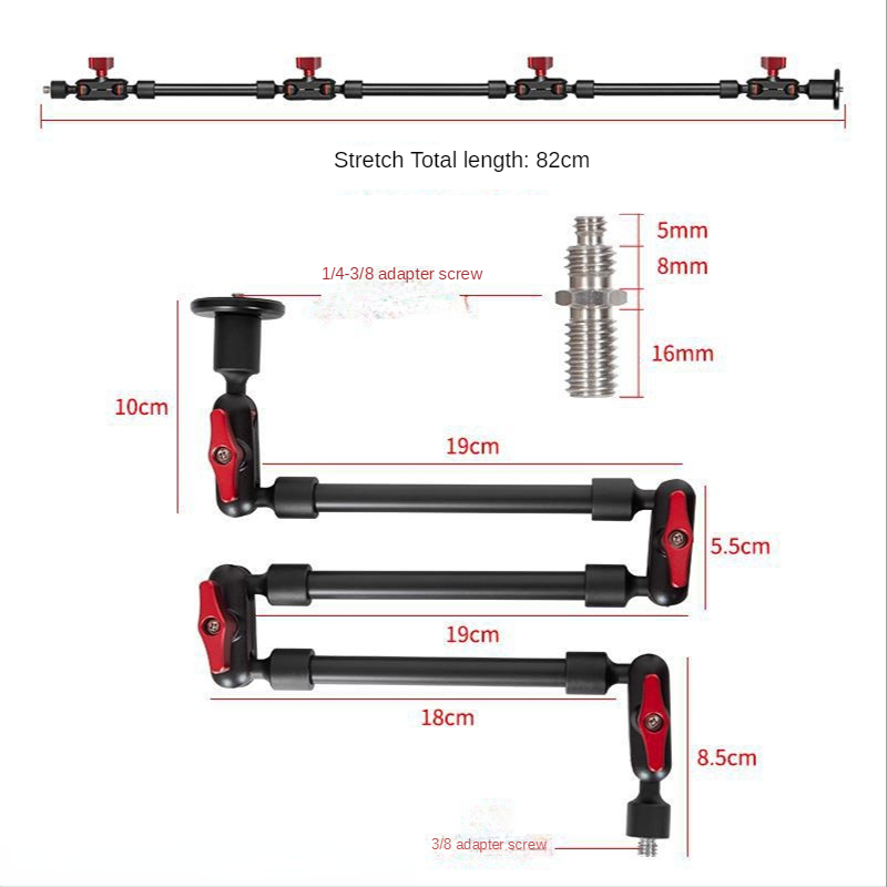 New Camera Magic Arm with Supe - مراجعة Webcam Stand Clip وسعره