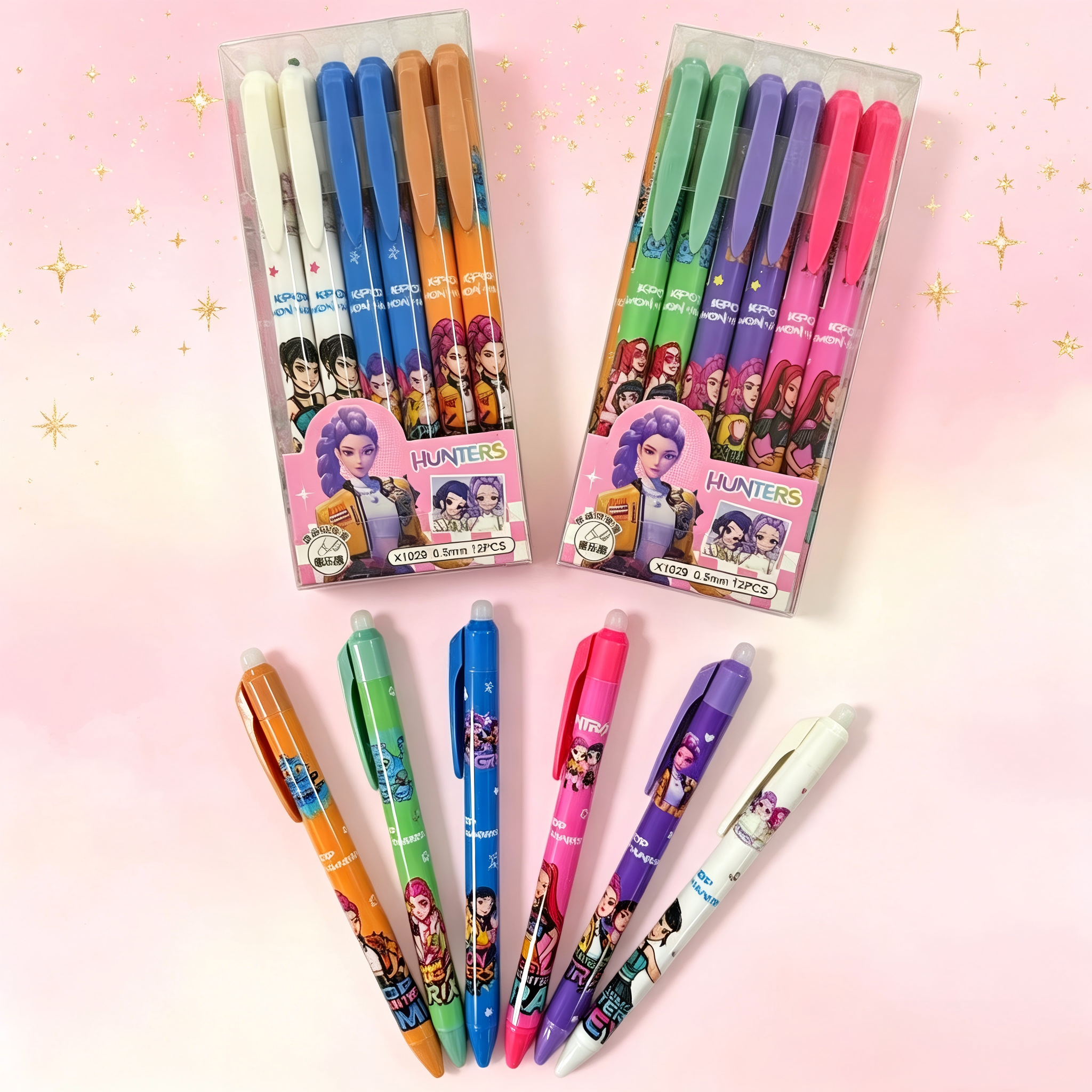 Cartoon Erasable Gel Pens Cute - مراجعة Office Tech Accessories وسعره