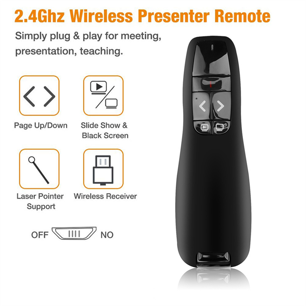 Wireless USB Powerpoint Presen - مراجعة Presentation Remote Laser وسعره