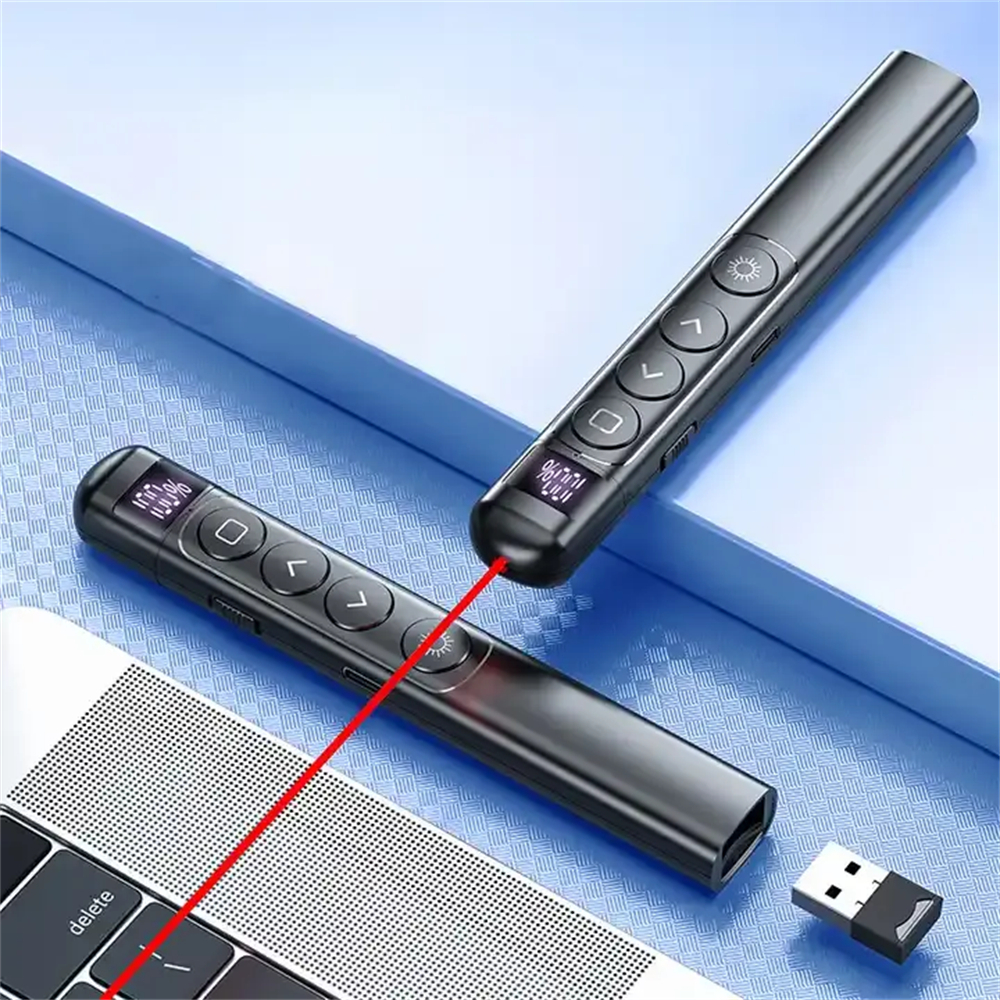 Wireless USB Powerpoint Presen - مراجعة Presentation Remote Laser وسعره