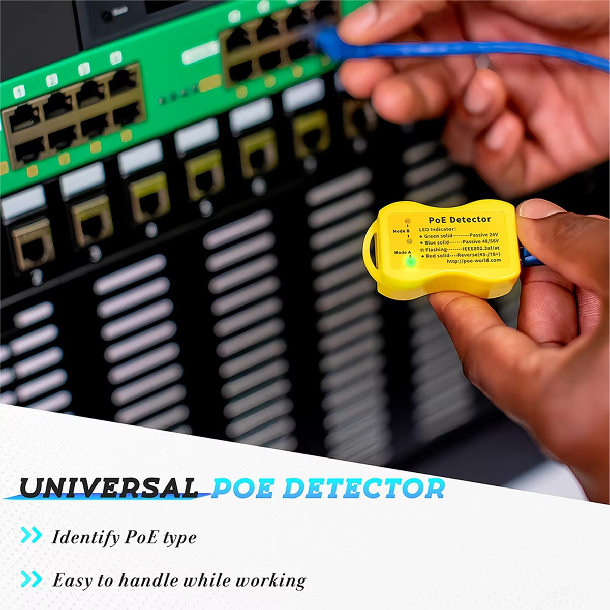 【2025-Electronics】{POE Detecto - مراجعة Power Over Ethernet وسعره