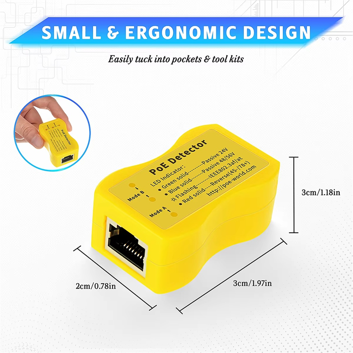 【2025-Electronics】{POE Detecto - مراجعة Power Over Ethernet وسعره