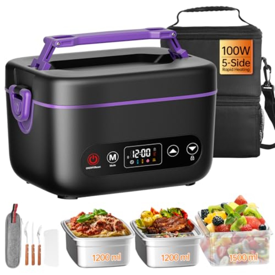 Electric Heated Lunch Box for  - مراجعة The Office Tech وسعره