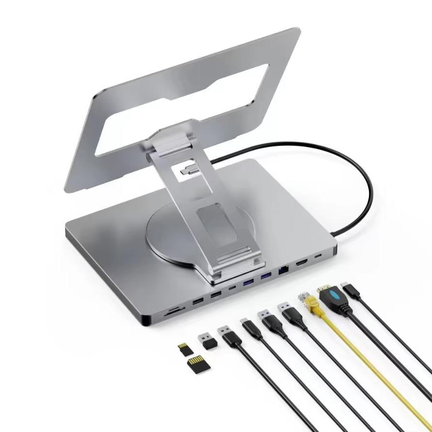 EE1 10 In 1 USB C Hub USB Hub  - مراجعة Docking Station Usb C وسعره