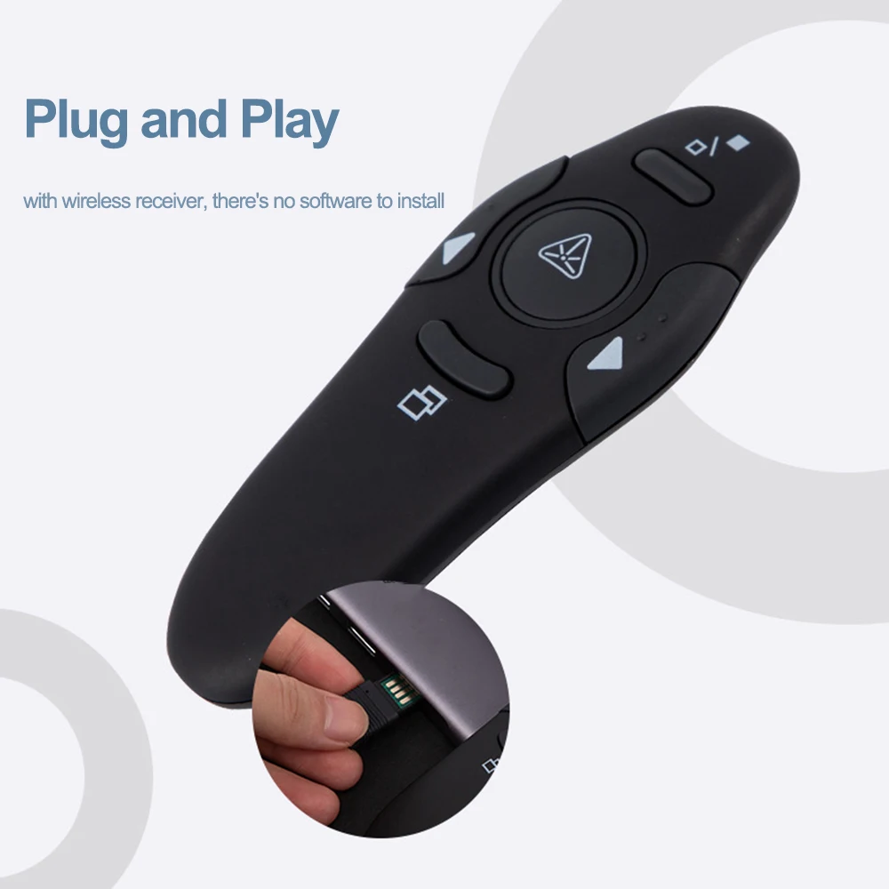 Presenter Wireless Remote Cont - مراجعة Presentation Remote Laser وسعره