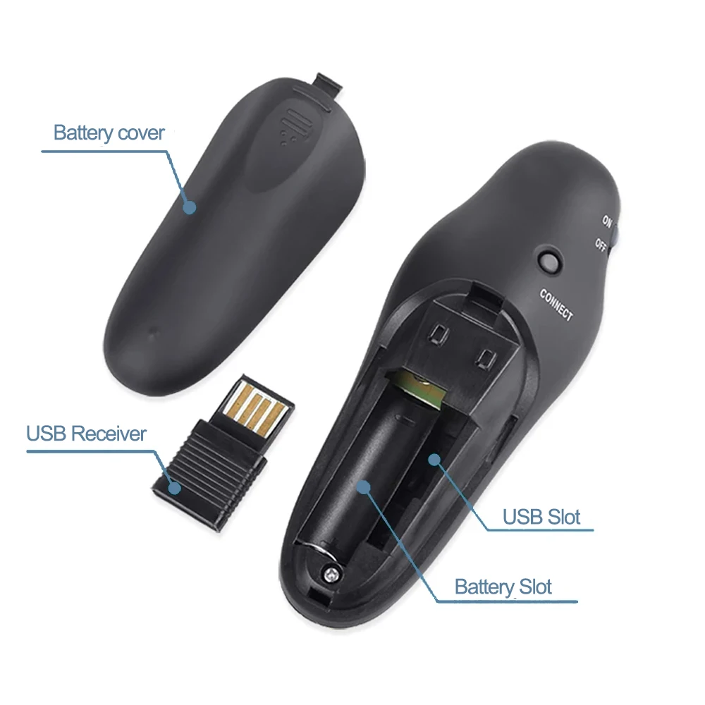 Presenter Wireless Remote Cont - مراجعة Presentation Remote Laser وسعره
