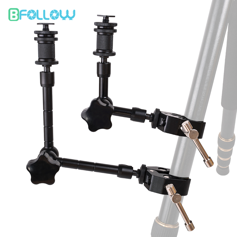 BFOLLOW Magic Arm 7 inch 11 in - مراجعة Webcam Stand Clip وسعره